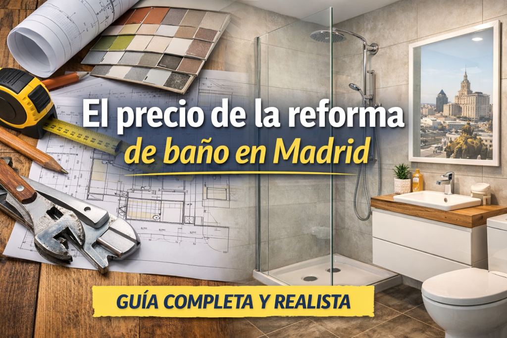 El precio de la reforma de baño en Madrid: guía completa