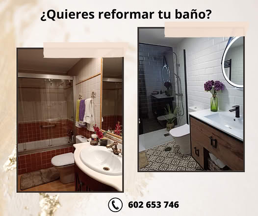 Reformas baños integrales en Madrid