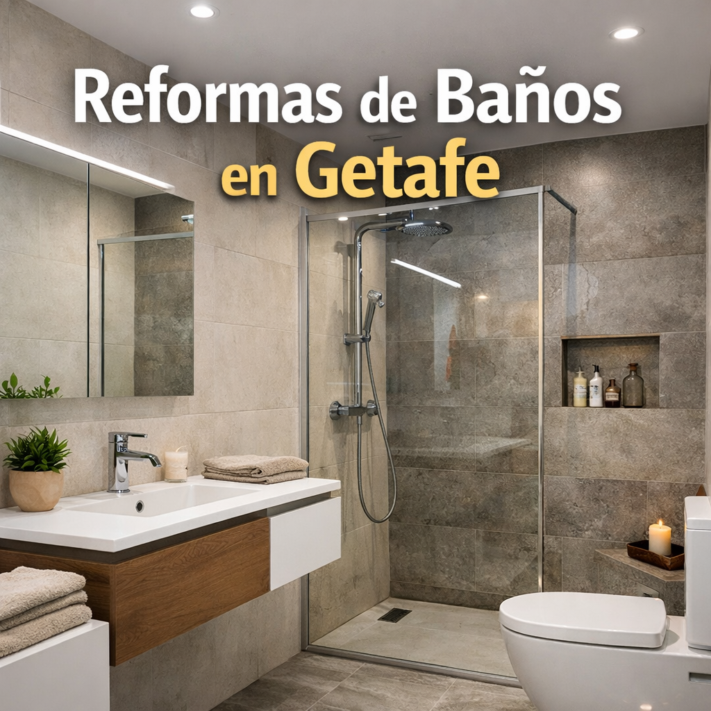 Reformas de baños en Getafe: diseño funcional y moderno en casa