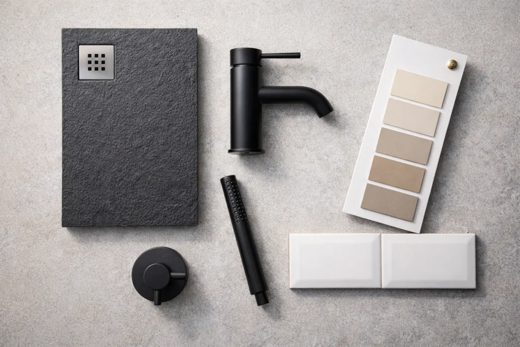 materiales para reformar un baño